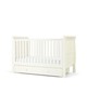 Mia 2 Piece Cotbed Set with Wardrobe- White image number 2